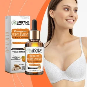 Herbal Bust Support Drops – Pueraria Mirifica & Papaya Liquid Supplement for Curve & Firmness Care