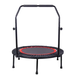 40-Inch Mini Exercise Trampoline – Indoor Fitness Rebounder with Safety Pad (Up to 300 lbs)