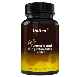 Turmeric & Ginger Capsules – 270 mg Joint & Bone Support Supplement