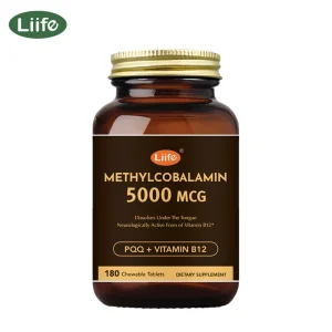 Vitamin B12 Methylcobalamin 5000 mcg – Fast-Dissolving Sublingual Tablets for Energy & Brain Support