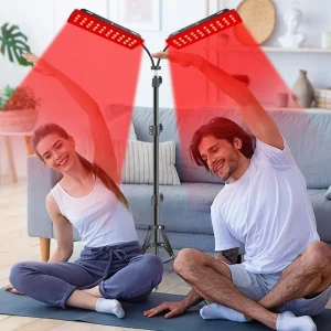 Astarexin Double Heads LED Red Light Lamp Infrared Light 850nm Near Infrared Light Device Full Muscle Body Pain Relief Skin Care